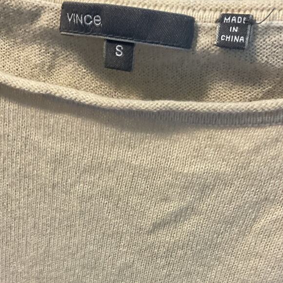 Vince Colorblock Wool Cashmere Sweater Size Small - Picture 4 of 7